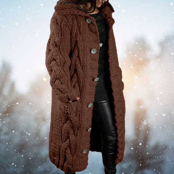 Karina - Elegant Knitted Cardigan for Women