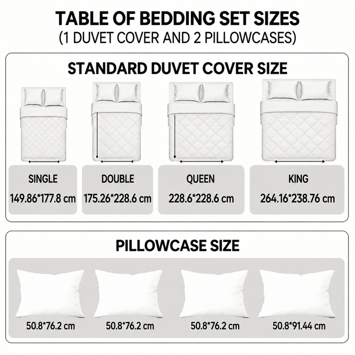 3-Piece Quilted Bedding Set - White Hibiscus